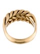 Ring 18K Woven Chain Ring