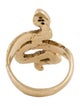 Ring 10K Diamond Serpent Cocktail Ring