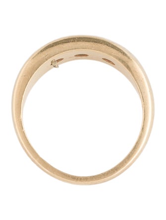 Ring 14K Diamond Cigar Band