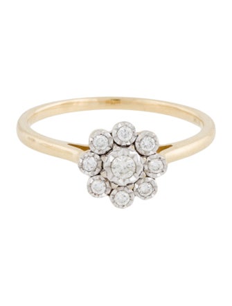 Ring 14K Diamond Cocktail Ring