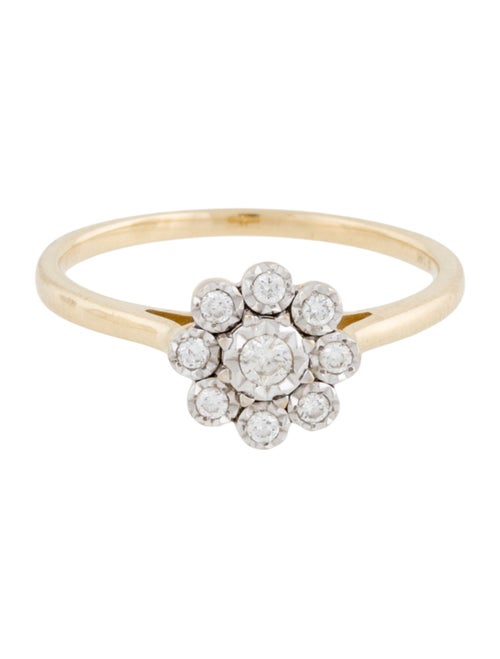 Ring 14K Diamond Cocktail Ring