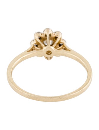 Ring 14K Diamond Cocktail Ring