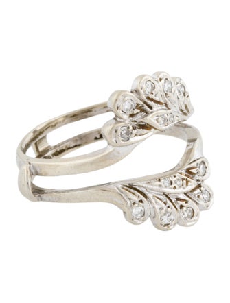 Ring 14K Diamond Stackable Band Ring