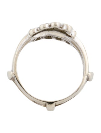 Ring 14K Diamond Stackable Band Ring