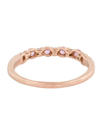 Ring Kallati 14K Sapphire & Diamond Band