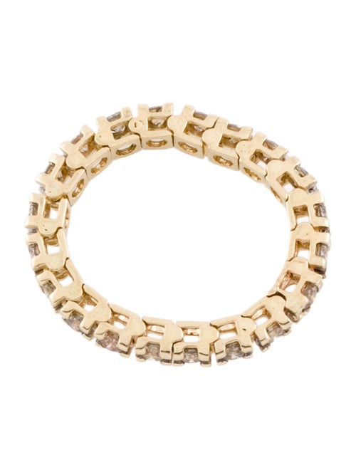 Ring 14K Diamond Flexible Eternity Band