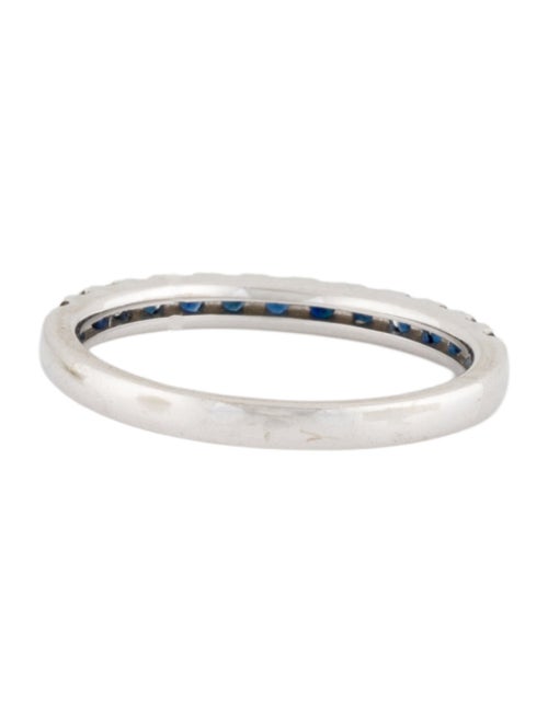 Ring 14K Sapphire Half Eternity Band