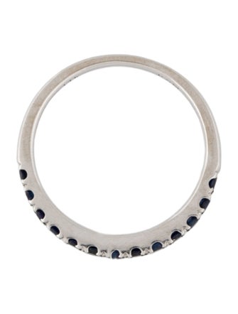 Ring 14K Sapphire Half Eternity Band