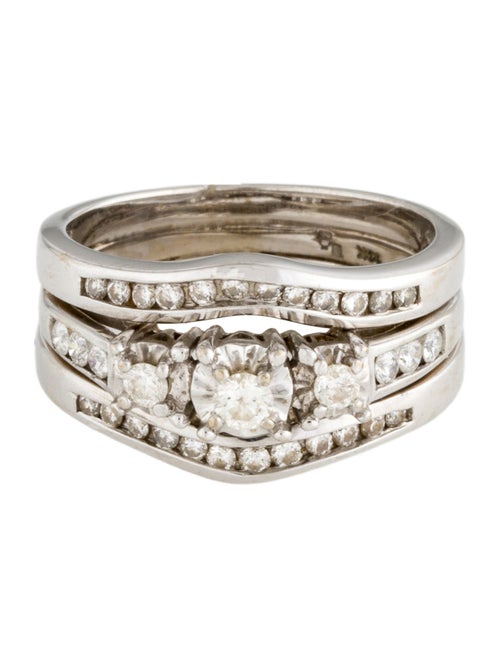 Ring 14k Diamond Wedding Set