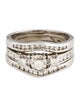 Ring 14k Diamond Wedding Set