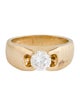 Ring 14K 1.04ct Diamond Signet Ring