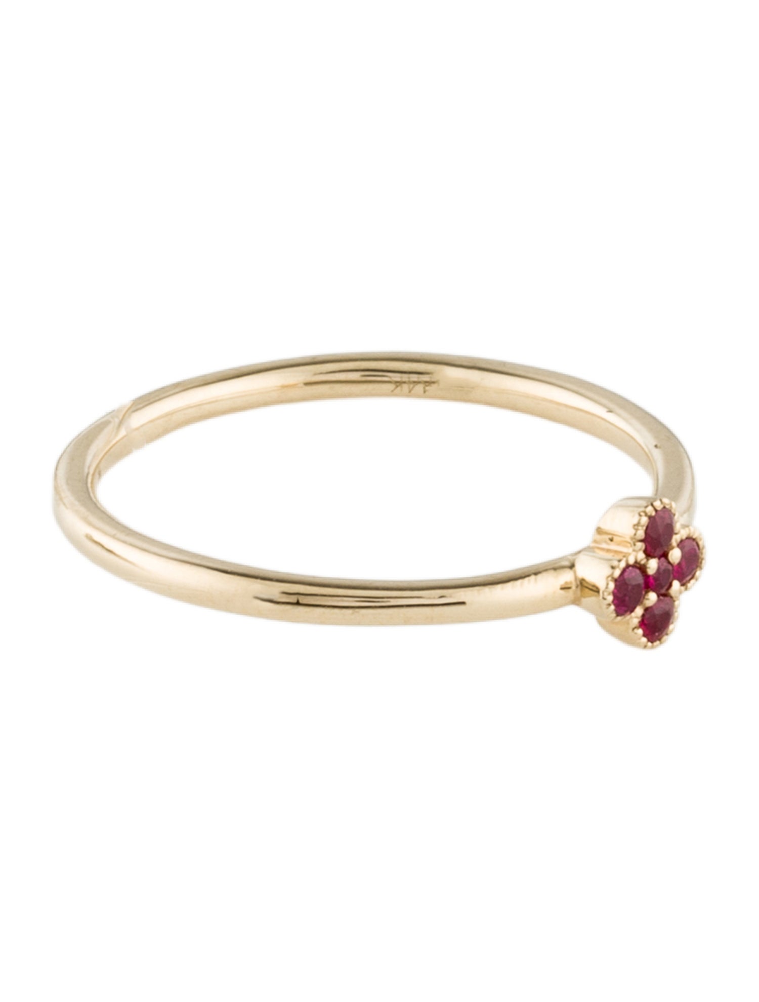 Ring 14K Ruby Cocktail