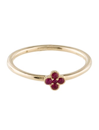Ring 14K Ruby Cocktail Ring
