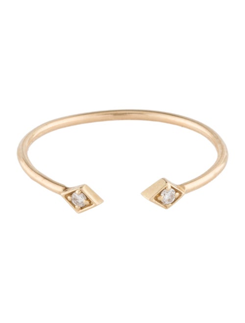 Ring 14K Diamond Open Band