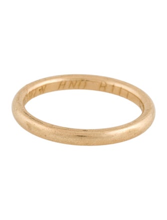 Ring 14K Round Band Ring