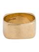 Ring 14K Wide Squared Band