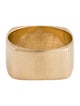 Ring 14K Wide Squared Band