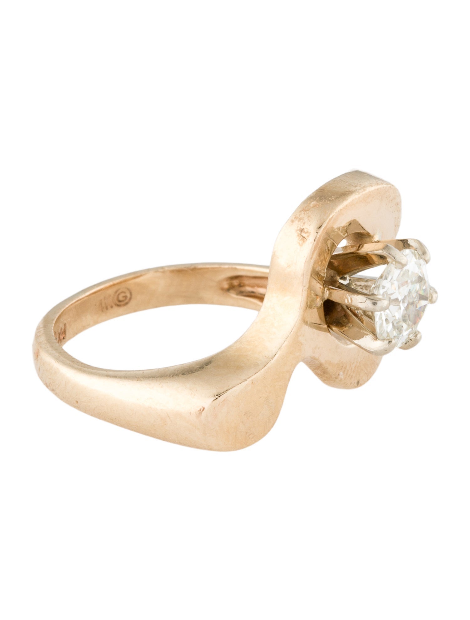 Ring 14K Diamond Cocktail Ring