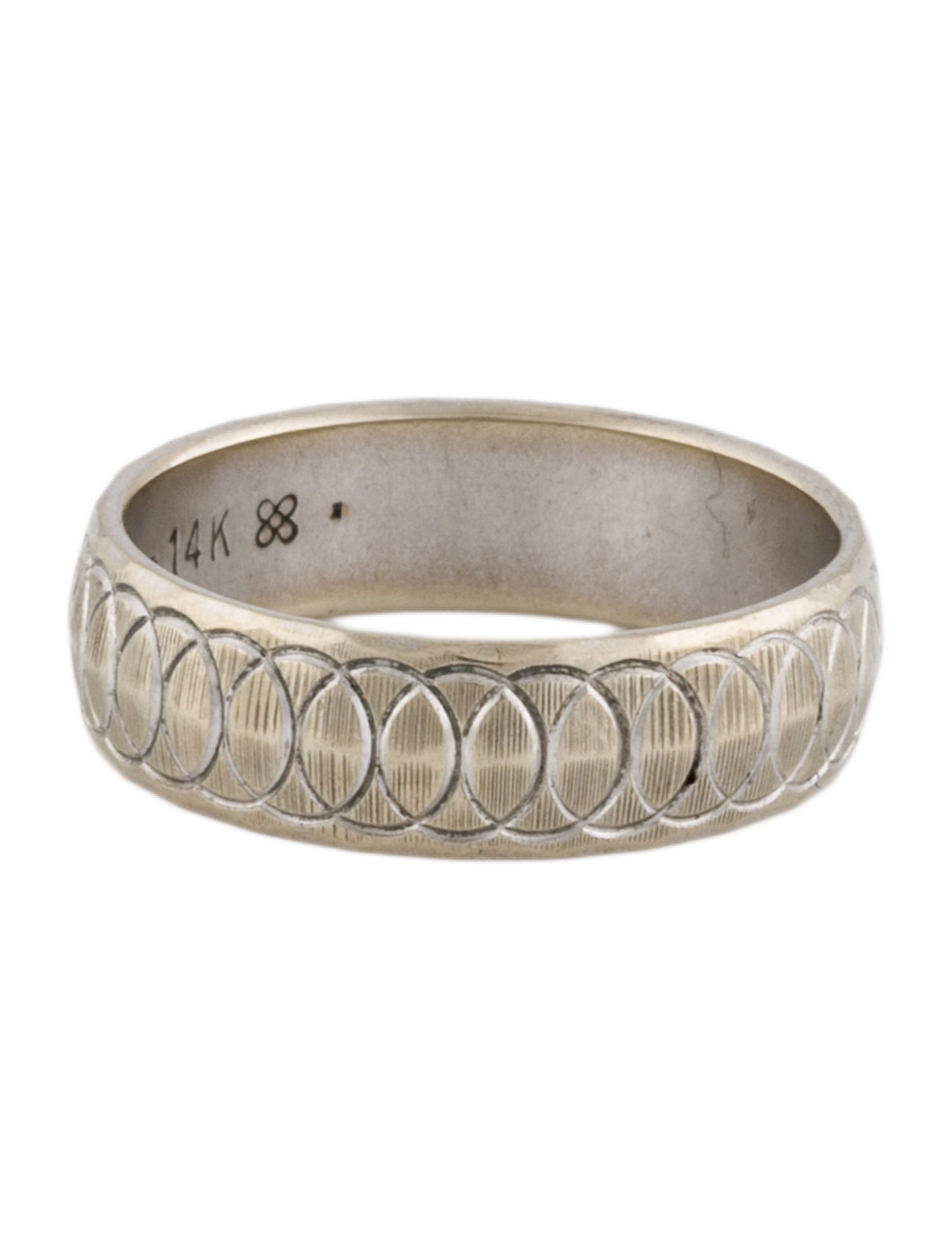 Ring 14K Engraved Band