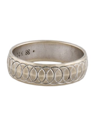 Ring 14K Engraved Band