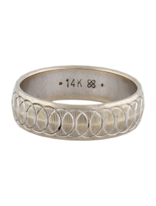Ring 14K Engraved Band