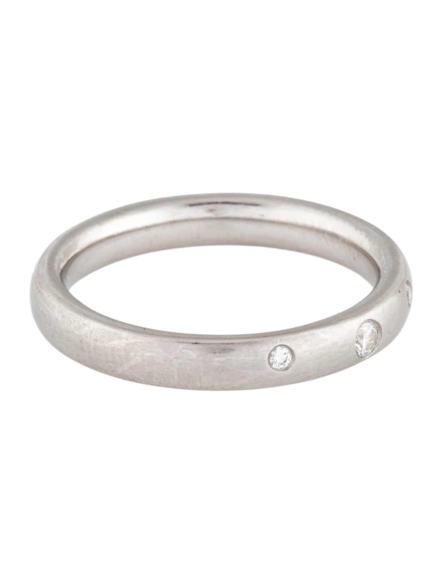 Ring Platinum Diamond Band