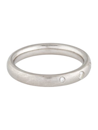 Ring Platinum Diamond Band