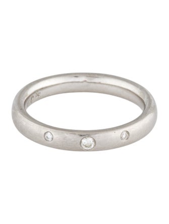 Ring Platinum Diamond Band