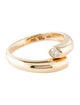 Ring 14K Diamond Bypass Ring