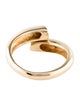Ring 14K Diamond Bypass Ring
