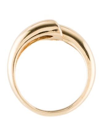 Ring 14K Diamond Bypass Ring