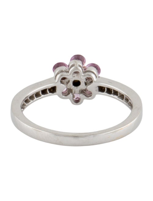 Ring 18K Sapphire & Diamond Cocktail Ring