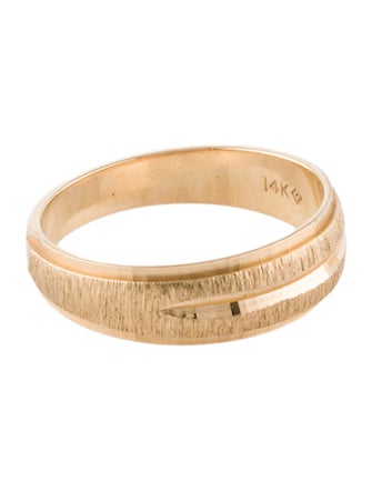 Ring 14K Tapered Band Ring