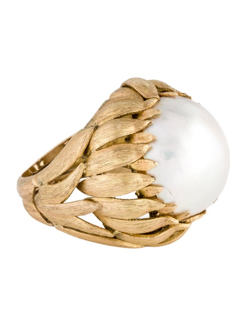 Ring 14K Pearl Cocktail Ring