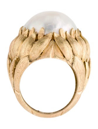 Ring 14K Pearl Cocktail Ring