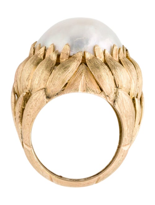 Ring 14K Pearl Cocktail Ring