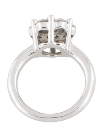 Ring 14K 2.05ctw Diamond Cluster Cocktail Ring