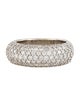 Ring 14K 2.14ctw Diamond Domed Band