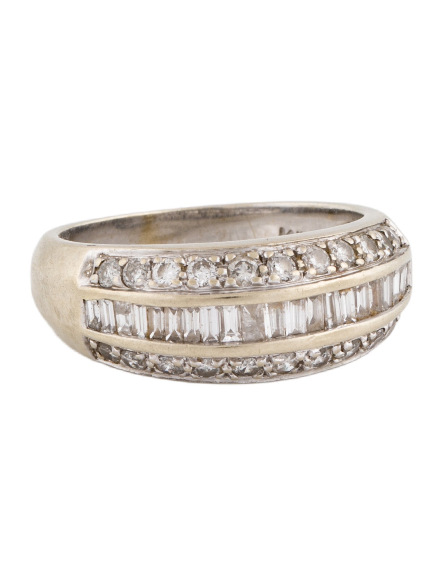 Ring 14K Diamond Pavé Band