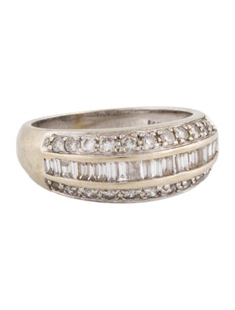 Ring 14K Diamond Pavé Band