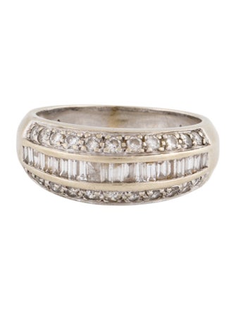 Ring 14K Diamond Pavé Band