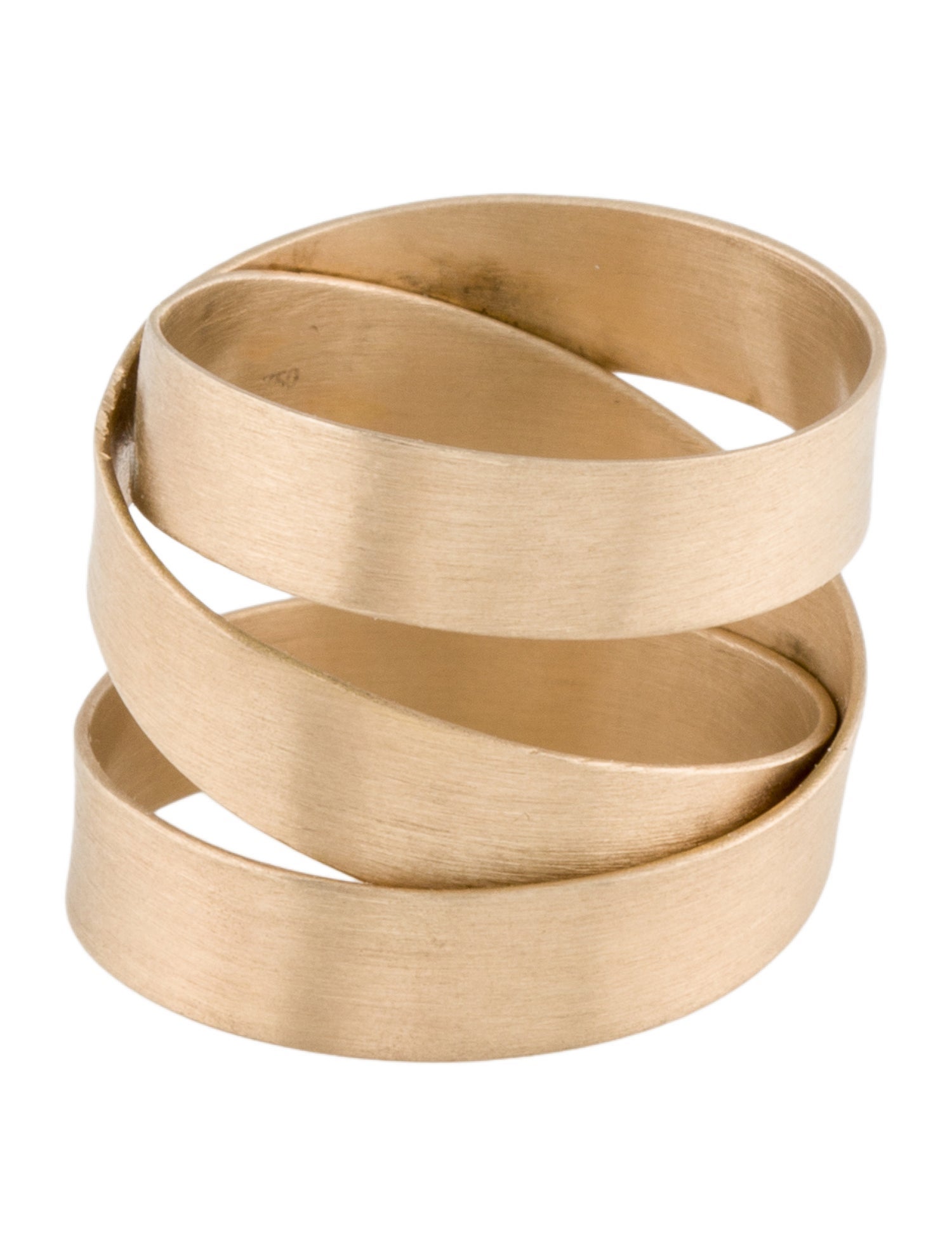 Ring 18K Crossover Band