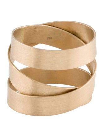 Ring 18K Crossover Band