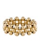 Ring 14K Elastic Beaded Band