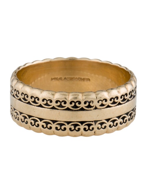 Ring 14K Artcarved Etched Band