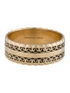 Ring 14K Artcarved Etched Band