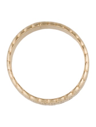Ring 14K Artcarved Etched Band