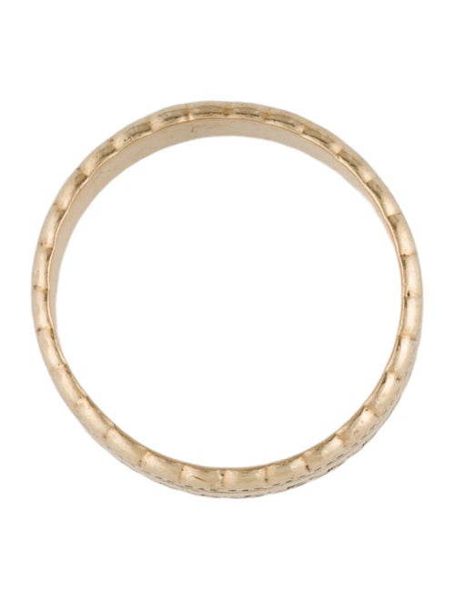 Ring 14K Artcarved Etched Band