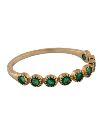 Ring 14K Emerald Band