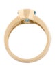 Ring 14K Topaz Signet Ring